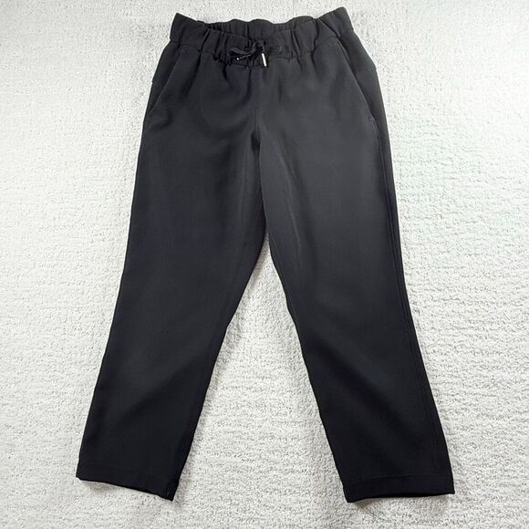 Lululemon On The Fly Pants Black 7/8 Ankle Luxtreme W5ALWS Women’s Size 4 - Picture 2 of 11